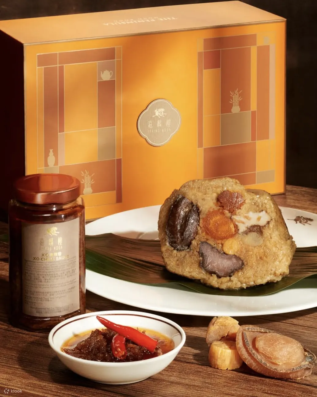 香港半岛酒店 | 嘉麟楼 Spring Moon | 金腿干鲍、瑶柱裹蒸粽、金黄鸳鸯碱水粽 | 2025端午节粽优惠